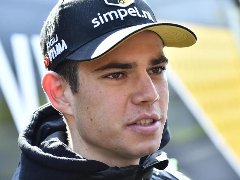 Der Belgier Wout van Aert gewann erneut. Foto: Dirk Waem/BELGA