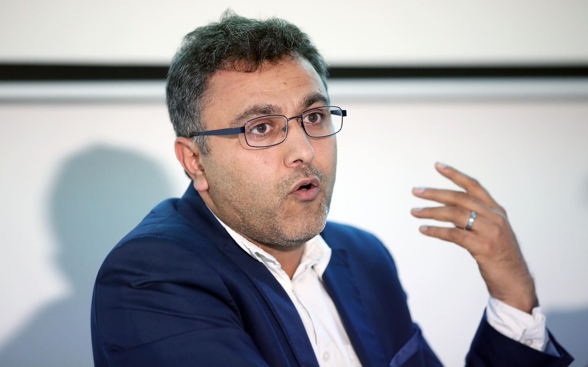 Der Geschäftsführer des Landesnetzwerkes der Migrantenorganisationen Sachsen-Anhalt (LAMSA), Mamad Mohamad.