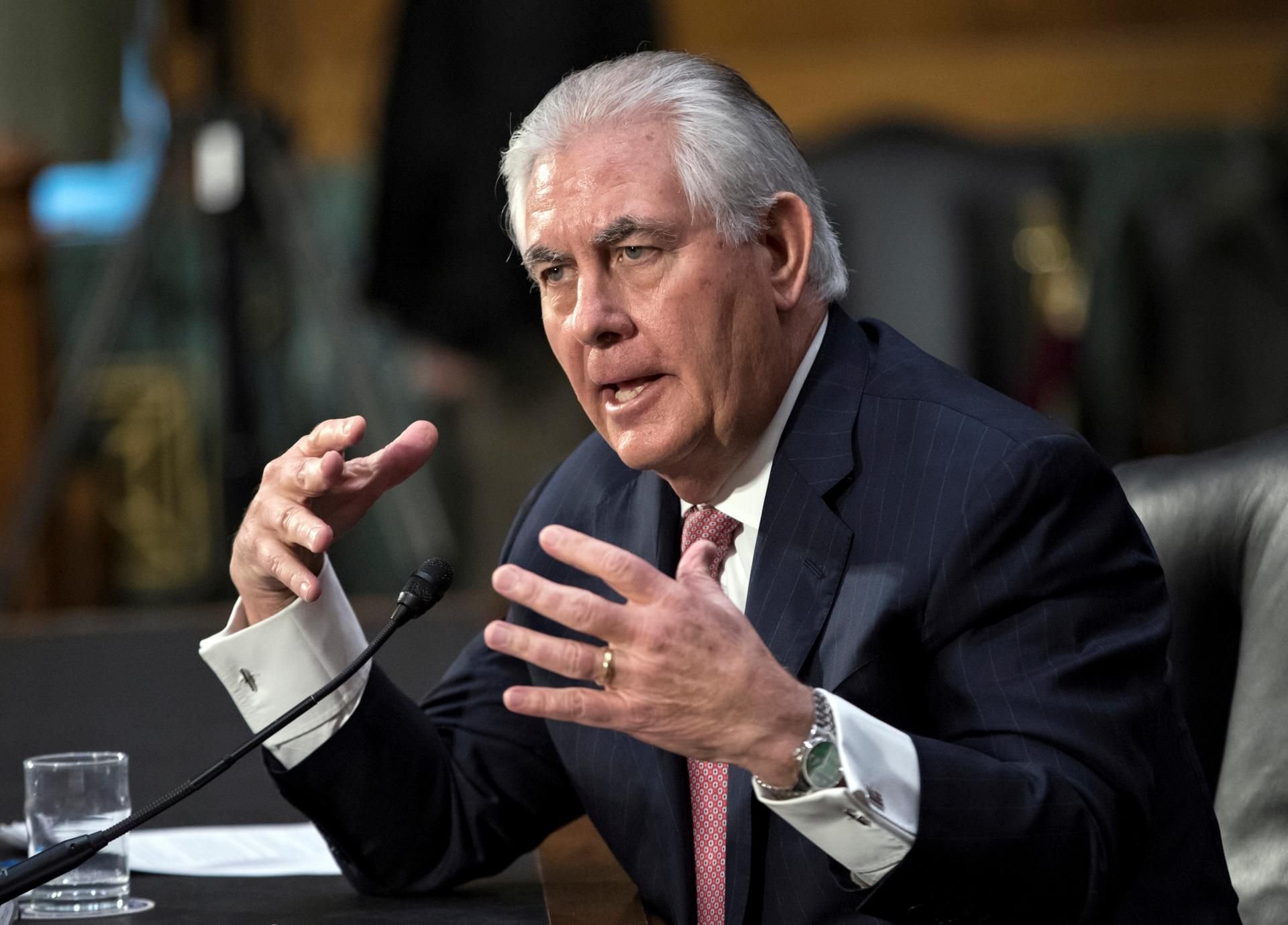 Der künftige Außenminister der USA, Rex Tillerson