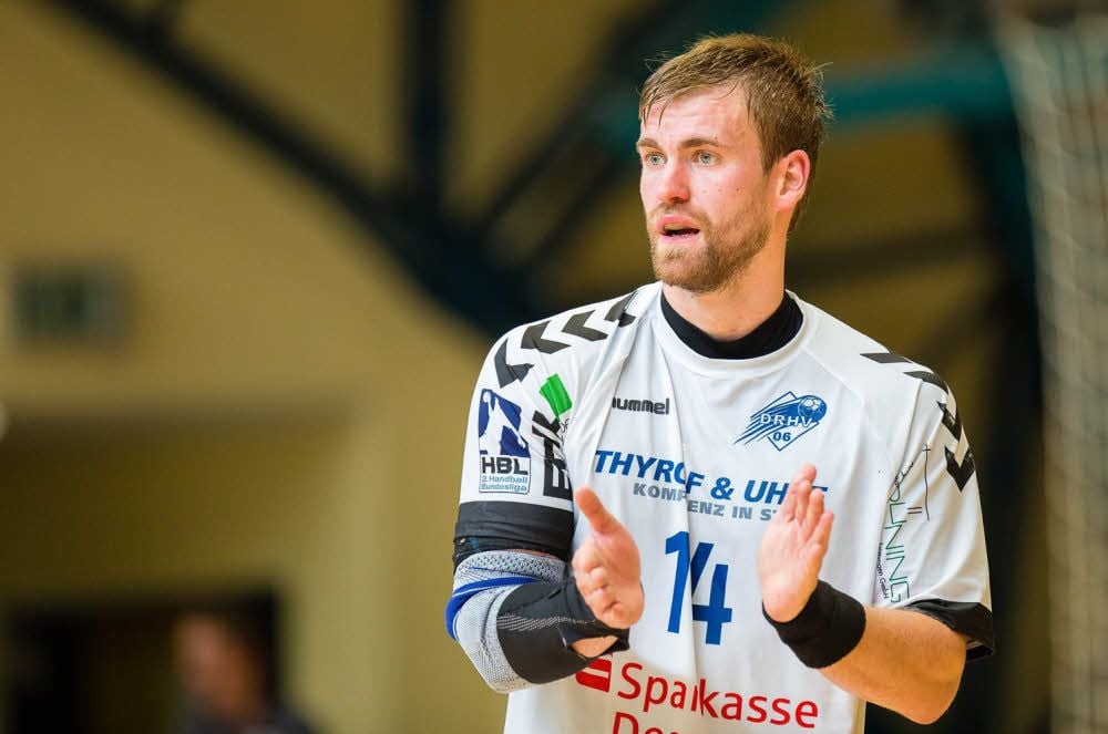 Florian Pfeiffer ist zurzeit noch Kapitän des Zweitligisten Dessau-Roßlauer HV.