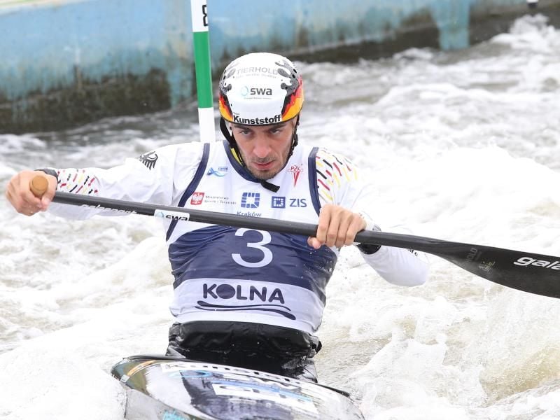 Sideris Tasiadis siegt beim Heim-Weltcup in Augsburg. foto: Damian Klamka/ZUMA Wire