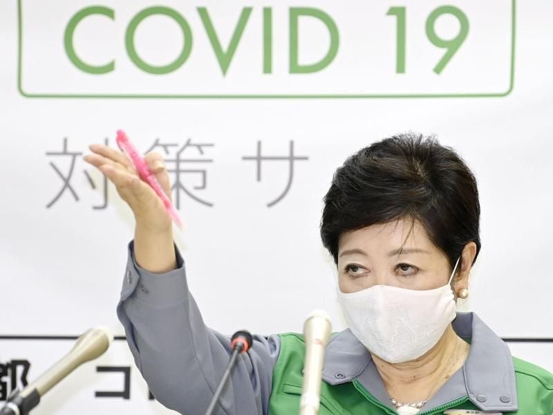 Yuriko Koike ist die Gouverneurin der Präfektur Tokio. Foto: -/kyodo/dpa