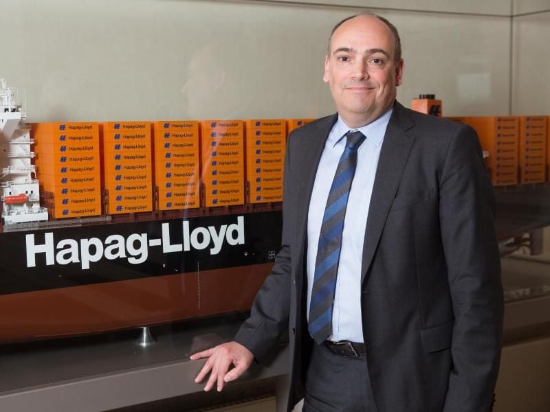 Der Vorstandsvorsitzende der Hapag-Lloyd AG, Rolf Habben Jansen. Foto: Axel Heimken/Archiv