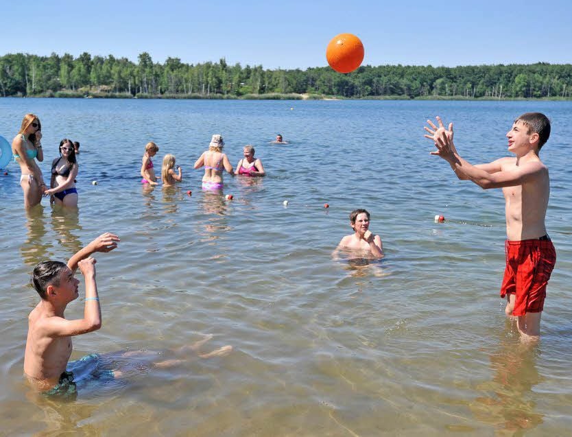 Immer wieder ein guter Tipp: das Strandbad Sandersdorf