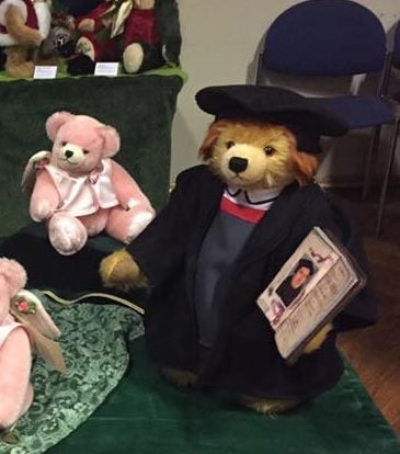 Luther auf dem Teddy-Festival in Bad Kösen.