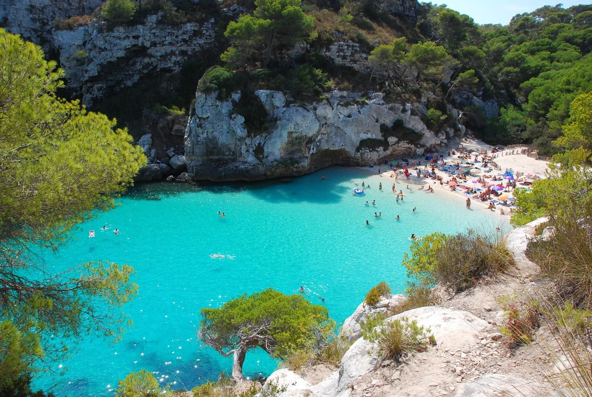 Nur ein Grund, der für Menorca spricht: die Macarelleta-Bucht.