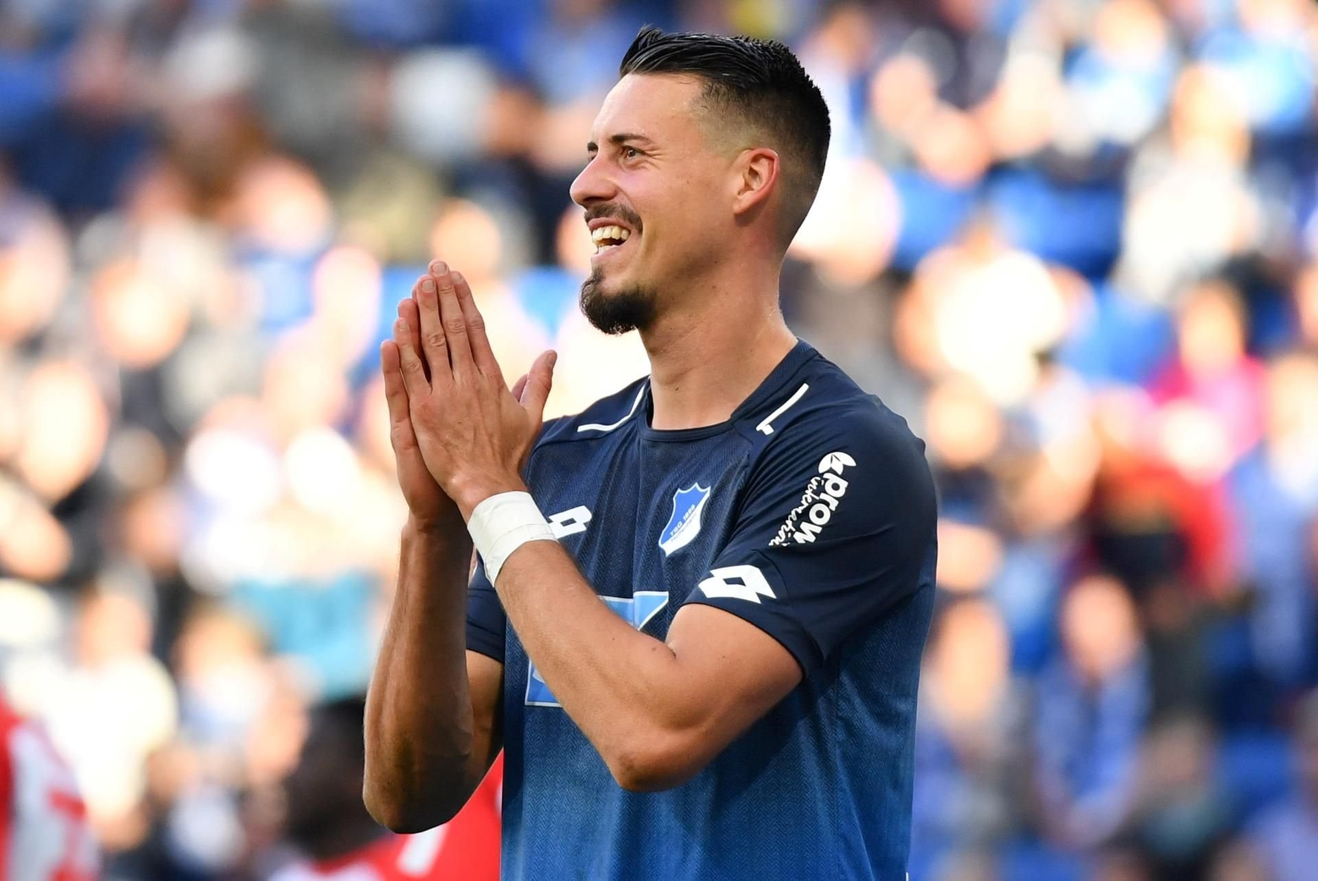 Sandro Wagner im Trikot der TSG Hoffenheim.