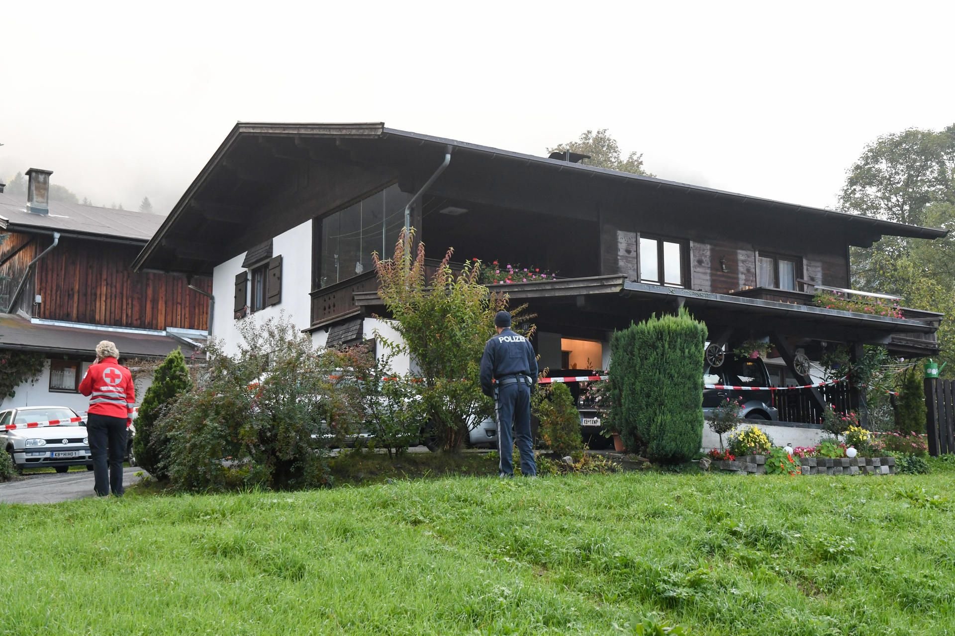 In diesem Haus ereignete sich die Tat.