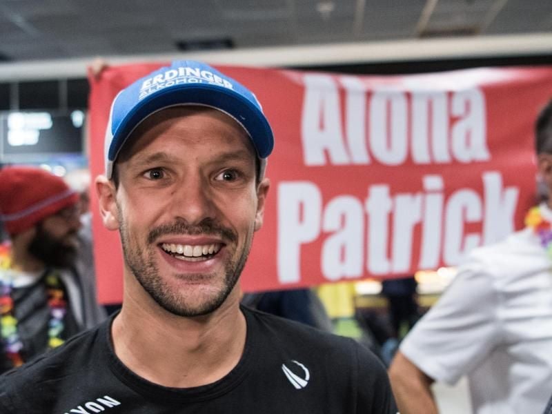 Ironman-Champion Patrick Lange läuft den Berliner Halbmarathon mit. Foto: Andreas Arnold
