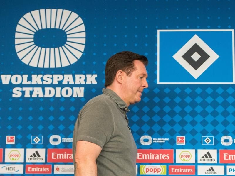Der HSV hat sich von Trainer Christian Titz getrennt. Foto: Daniel Bockwoldt