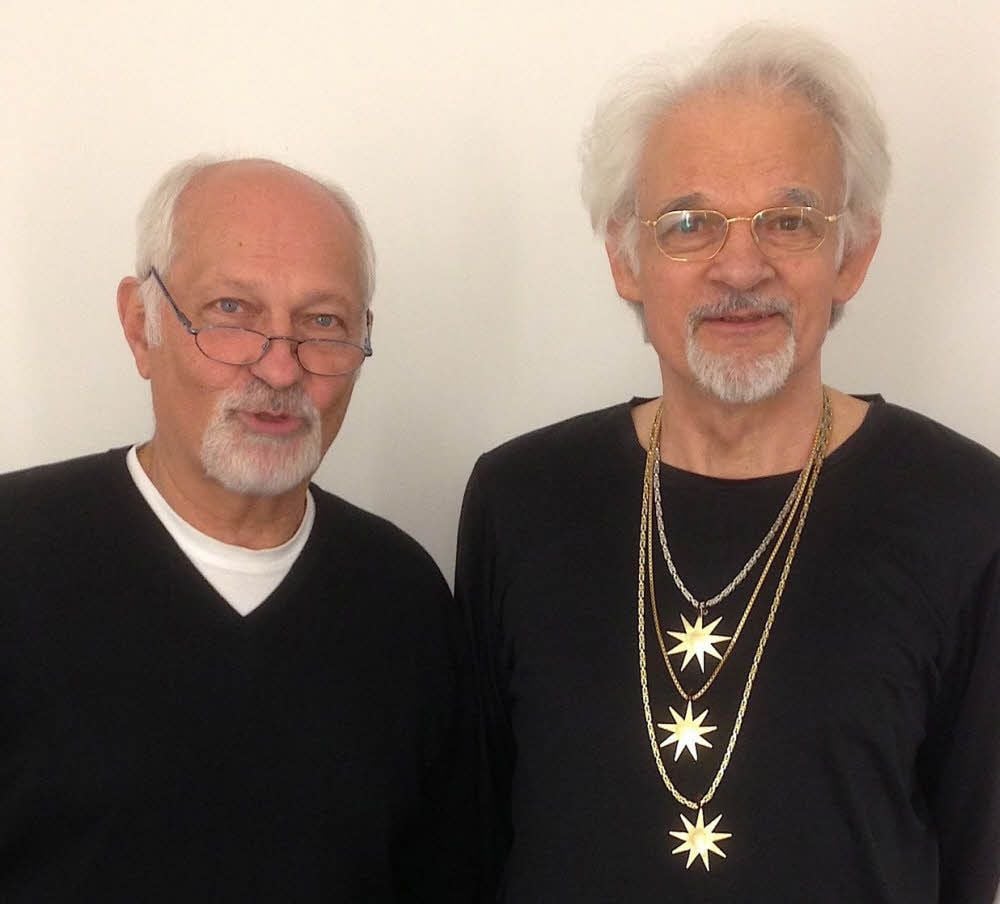 Der „Black“, Lothar Lechleiter, und Ingo Insterburg (v.l.) gastieren in Bernburg.