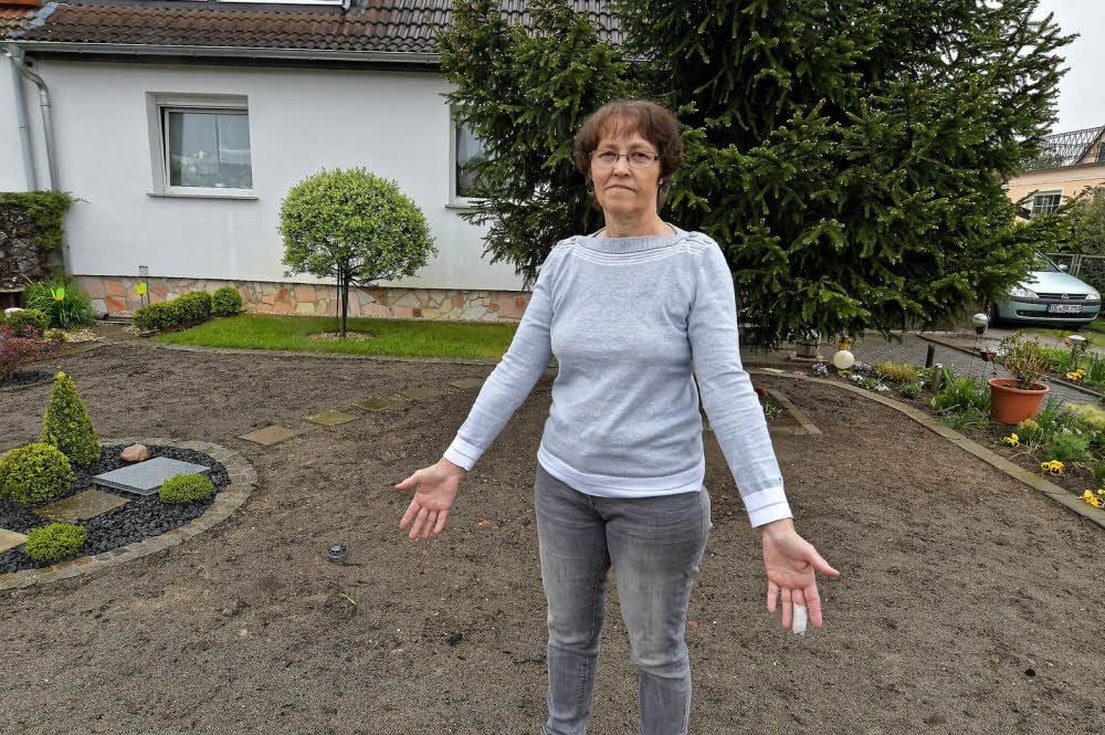 Drei Bäume soll Sylvia Beier noch pflanzen, doch sie hat keinen Platz.