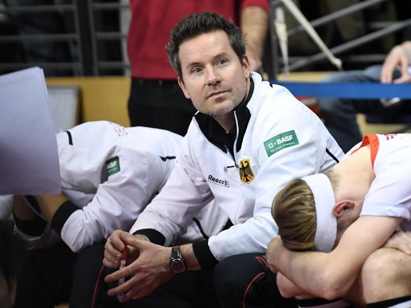 Holte mit den Hockey-Herren einen klaren Testspielsieg: Bundestrainer Stefan Kermas. Foto: Britta Pedersen