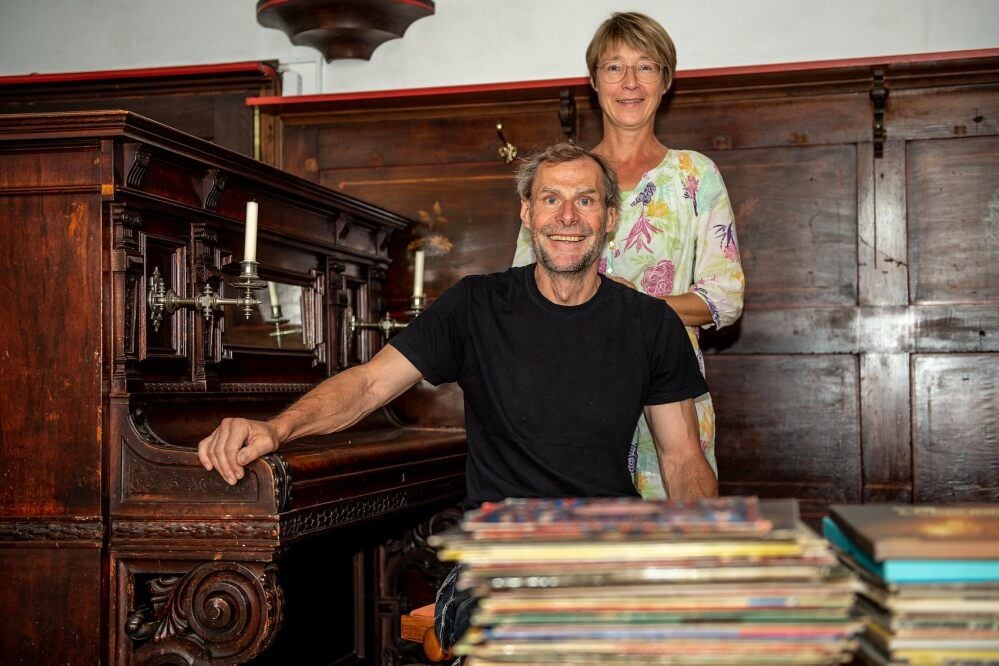 Mario Zoll aus dem Erzgebirge und Heidi Krause aus Wittenberg lernten sich vor 19 Jahren in Naumburg kennen und sind hier nun auch zu Hause.