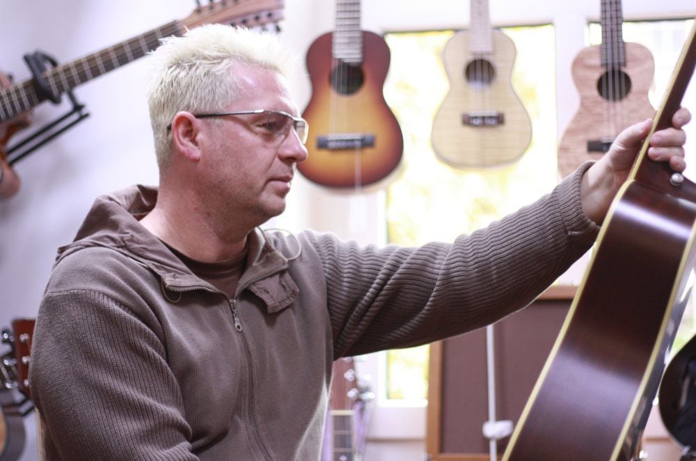 Hanjo Kopp führt seit 2004 das Musikfachgeschäft Erber. Die Corona-Krise trifft ihn hart.