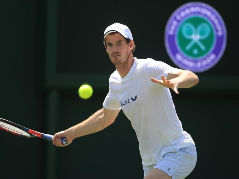 Tritt mit Serena Williams im Mixed an: Andy Murray. Foto: Adam Davy/PA Wire
