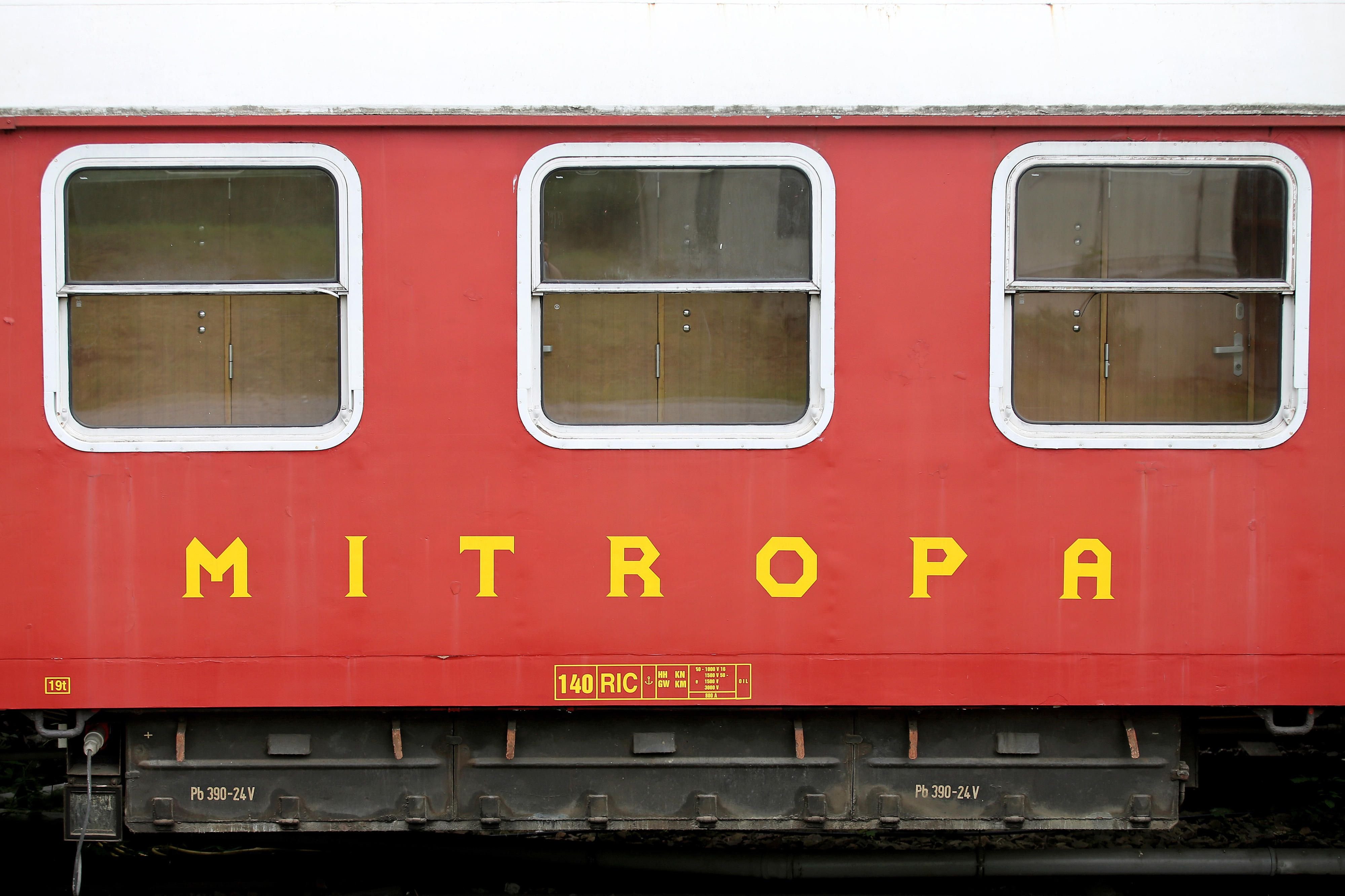 Ein alter Schlafwagen der Mitropa