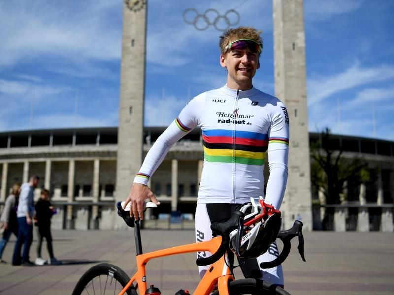 Für die 133. deutschen Meisterschaften im Bahnradsport gemeldet: Theo Reinhardt. Foto: Britta Pedersen
