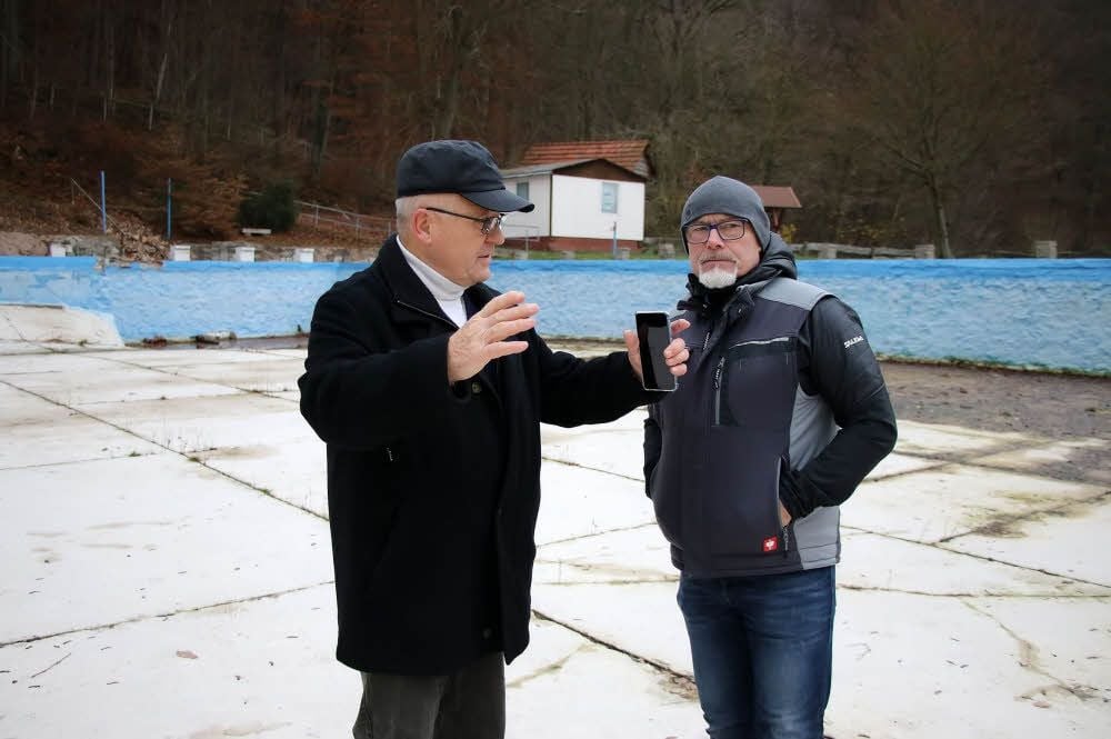Volker Kinne und Lutz Kronberg