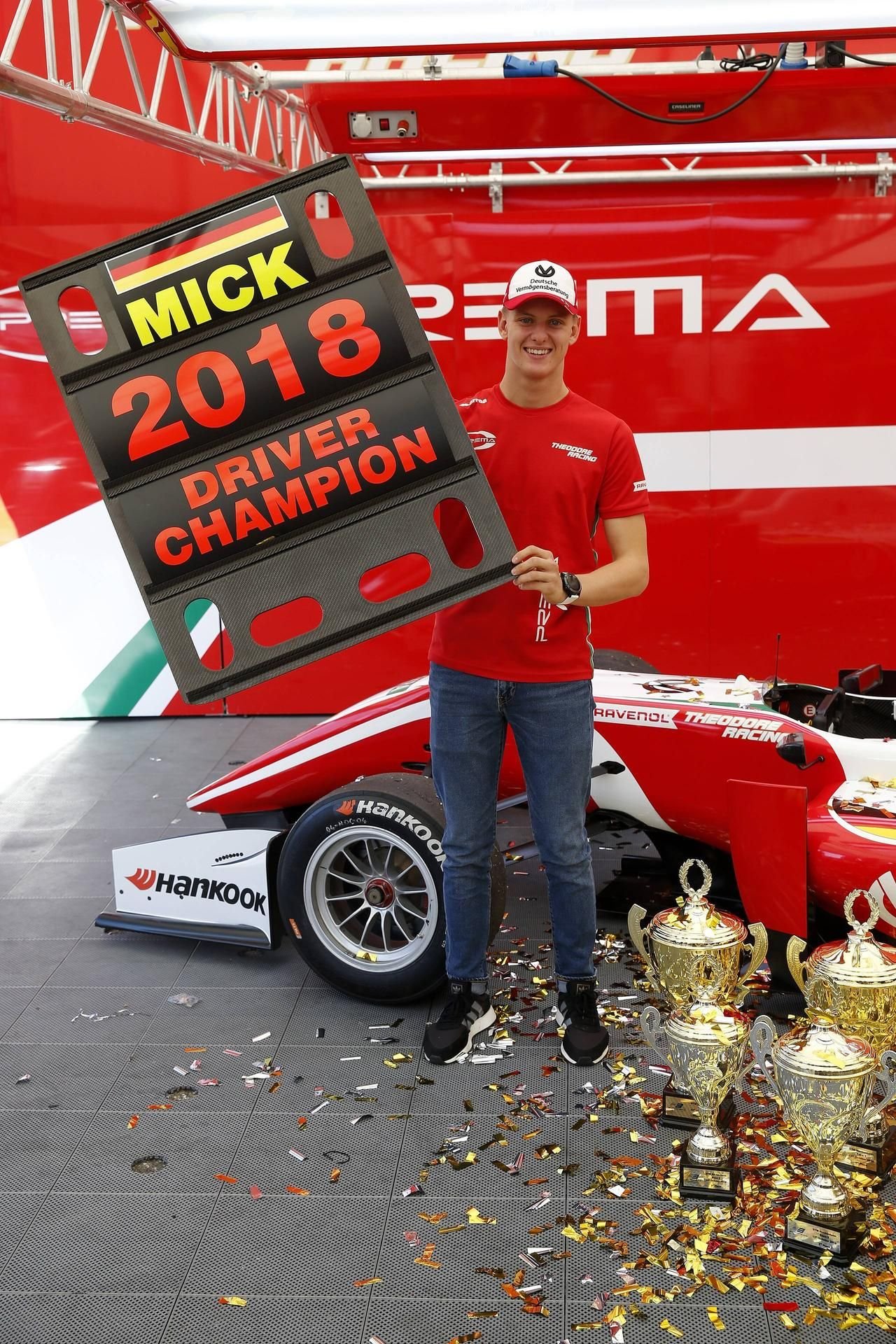 Mick Schumacher gewann 2018 den EM-Titel in der Formel 3.