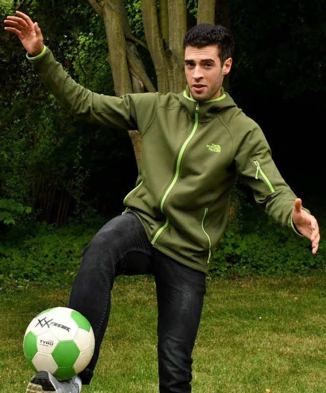 Weiß mit dem Fußball umzugehen: Benjamin Wilke