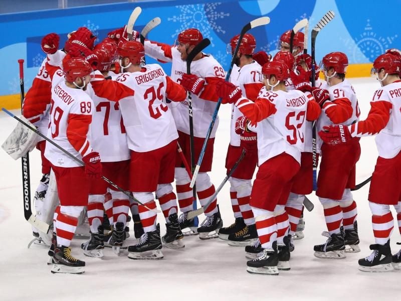 Die russische Sbornaja unterschätzt Deutschland nicht. Foto: Daniel Karmann