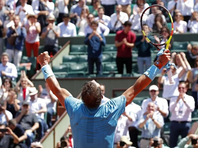 Rafael Nadal schaltete im Viertelfinale Diego Schwartzman aus. Foto: Thibault Camus/AP