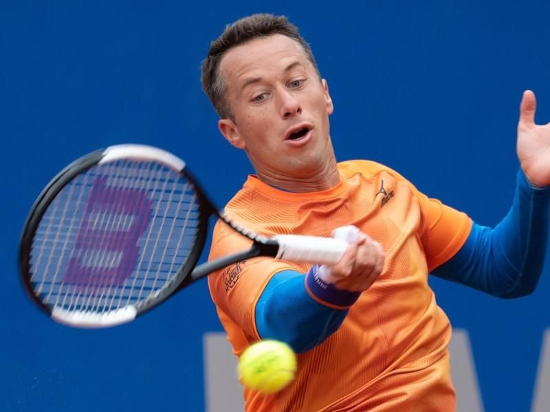 Auch Philipp Kohlschreiber kassierte anschließend eine Niederlage. Foto: Sven Hoppe