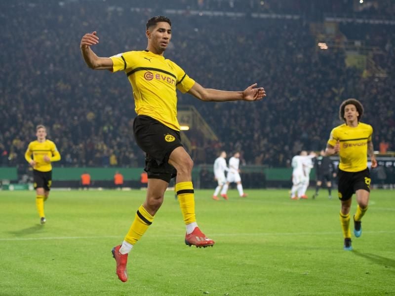 Achraf Hakimi möchte wieder zu Real Madrid zurück. Foto: Bernd Thissen