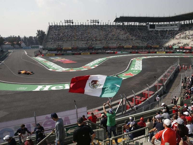 Freies Training zum Großen Preis von Mexiko auf dem Autódromo Hermanos Rodriguez. Foto: Marco Ugarte/AP