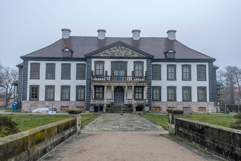 Im Schloss in Oranienbaum kann geheiratet werden.