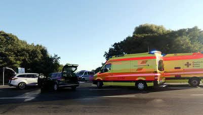 Auf der B 187 hat es am Abzweig zur L 37 einen Unfall gegeben.