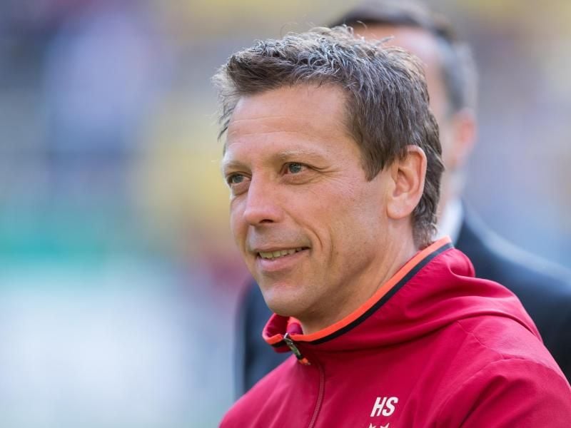 U17-Trainer Holger Seitz übernimmt zur kommenden Saison die Amateure des FC Bayern München. Foto: Guido Kirchner