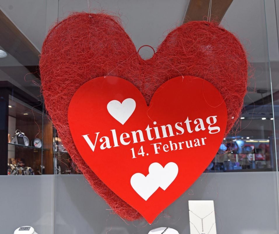 Deko zum Valentinstag