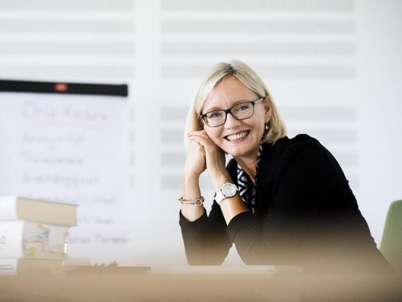 In ihrem alten Beruf als Assistentin war Kerstin Till nicht glücklich. Heute arbeitet sie als selbstständige Psychologin. Foto: Oliver Pracht