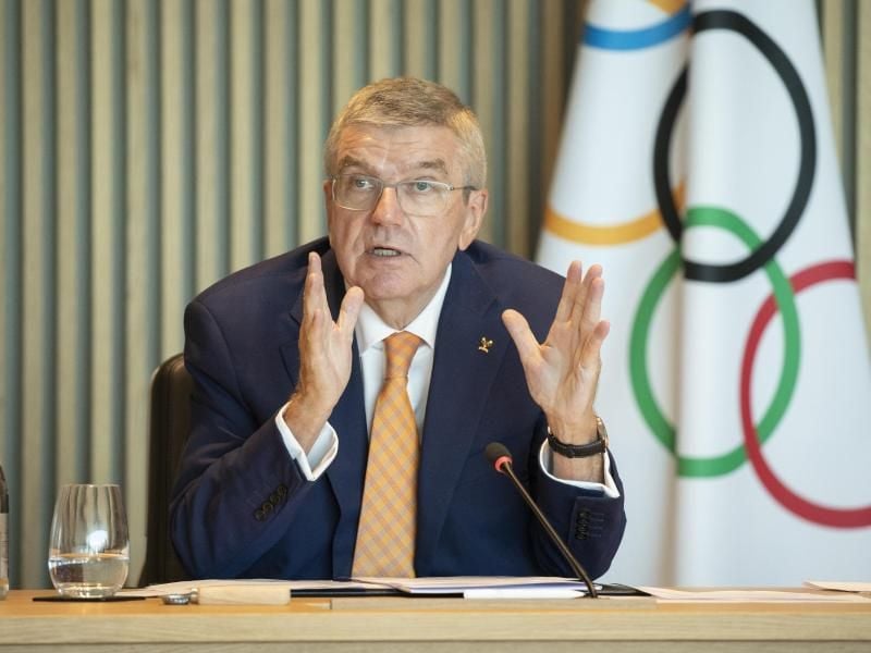 Äüßerte sich besorgt zum Fall Afkari: IOC-Präsident Thomas Bach. Foto: Greg Martin/IOC/dpa
