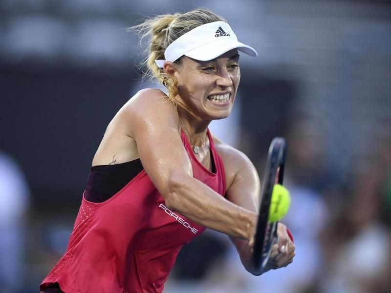 Angelique Kerber hat mit einem Sieg über Camila Giorgi das Halbfinale in Sidney erreicht. Foto: Dan Himbrechts
