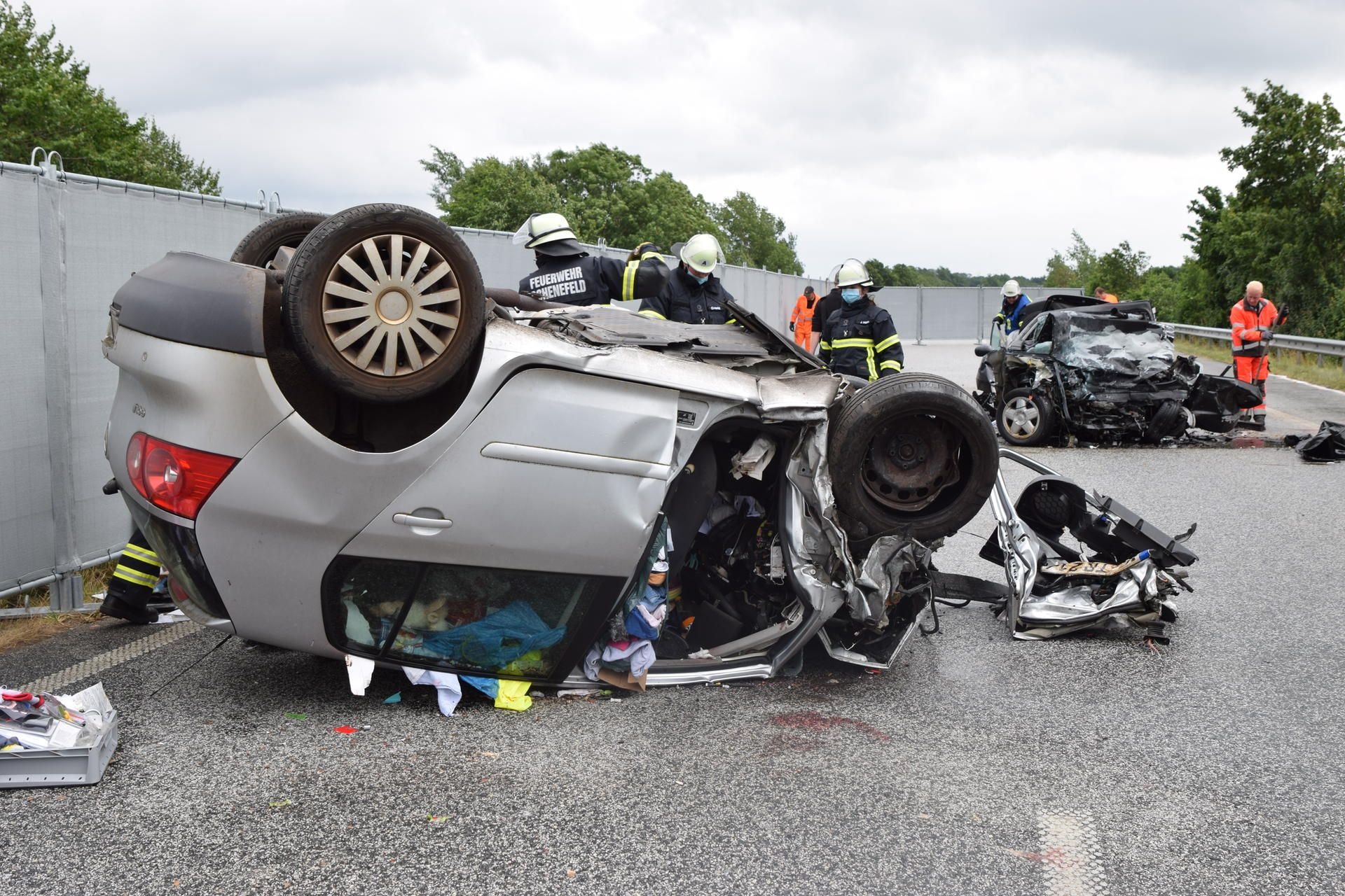Ein Geisterfahrer hat am Dienstag auf der Autobahn 23 (Hamburg-Heide) den Tod von zwei Menschen verursacht.