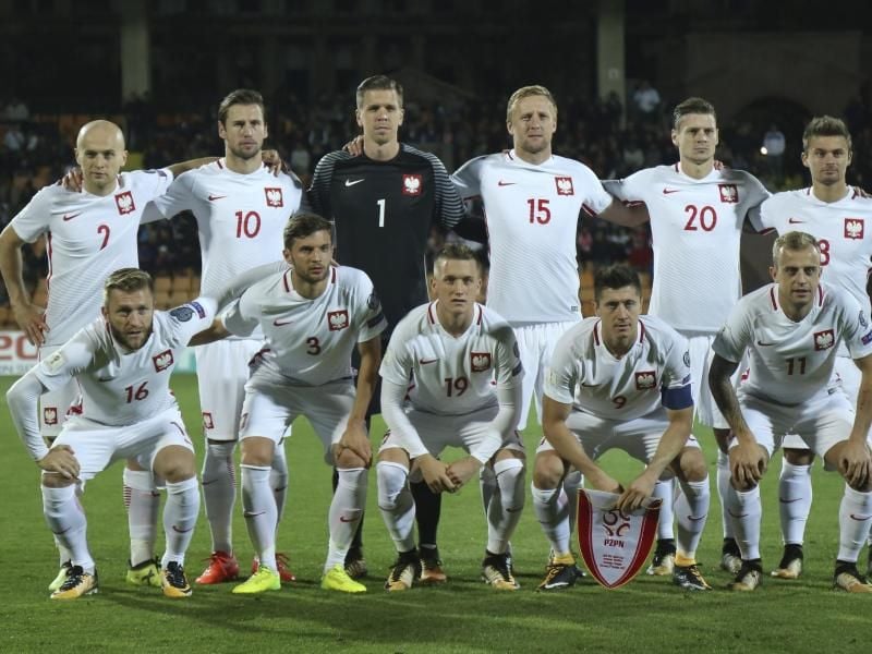 Die polnische Fußball-Nationalmannschaft. Foto: Hrant Khachatryan/PAN PHOTO