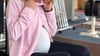Cindy Roleder hielt sich auch in der Schwangerschaft fit. Jetzt ist das Baby da.