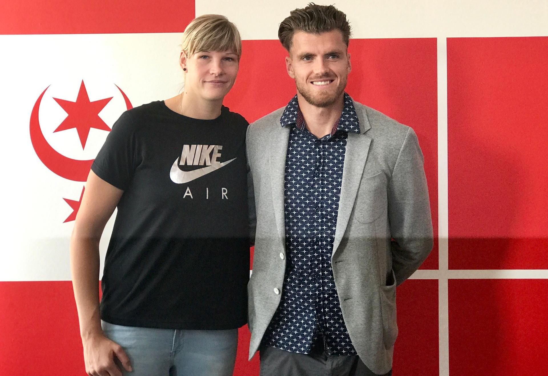 Nadine Müller und Rico Freimuth