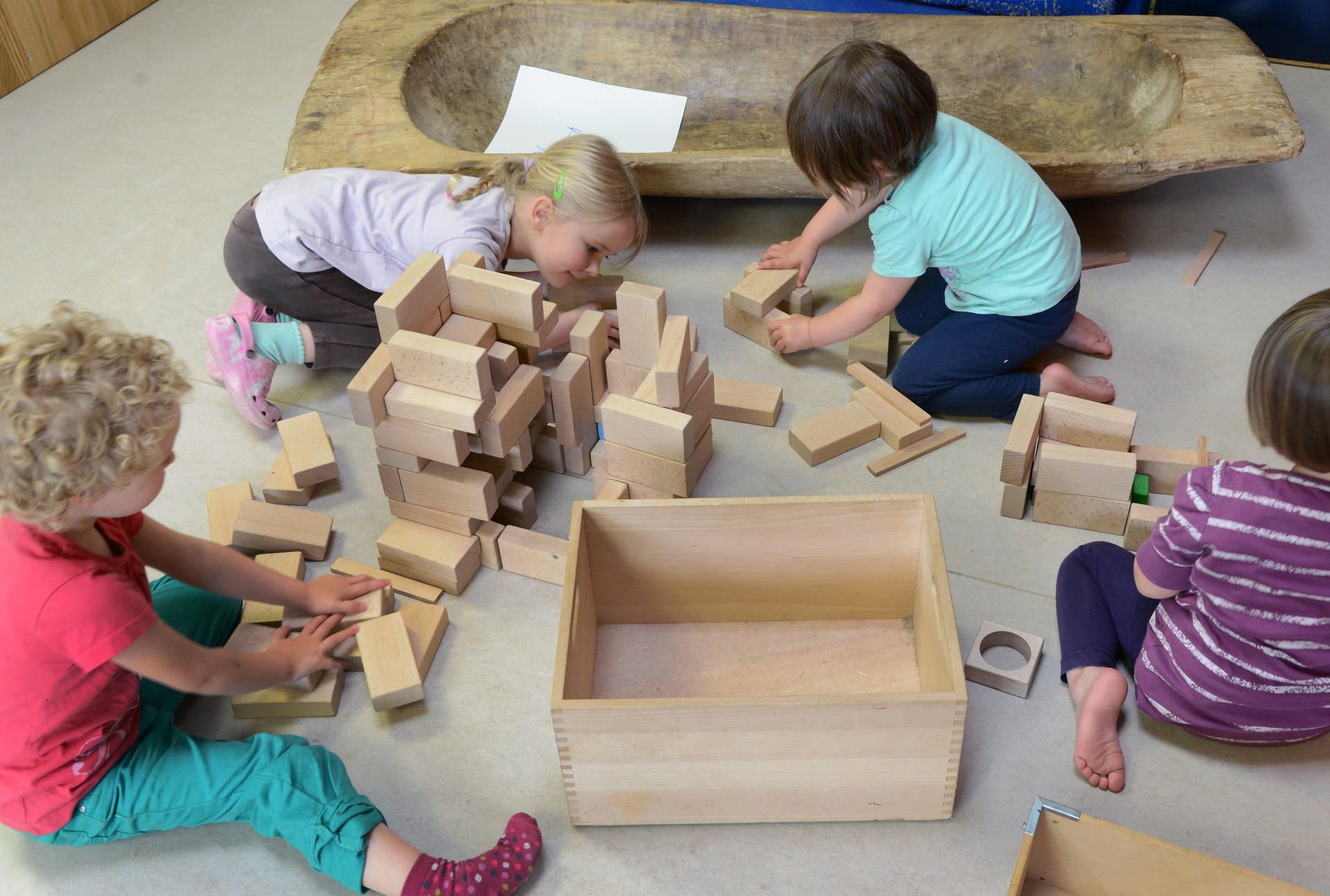 Kinder im Kindergarten