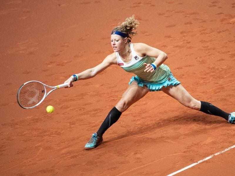 Laura Siegemund schied im Achtelfinale aus. Foto: Marijan Murat