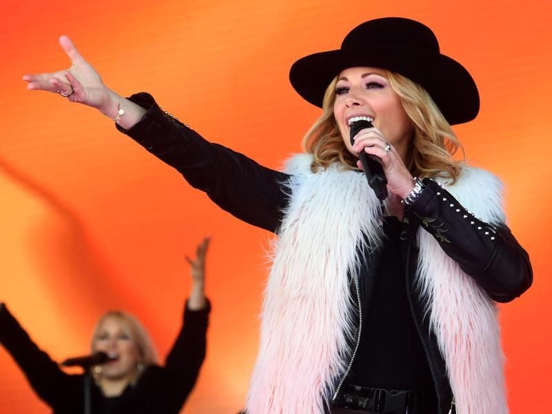 In der Leipziger Red Bull Arena beginnt Helene Fischer ihre Stadion-Tour 2018. Foto: Felix Hörhager