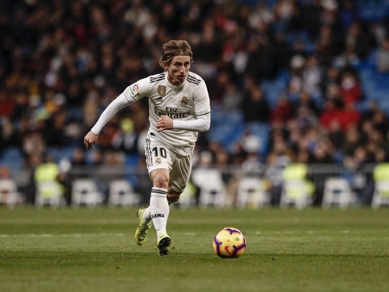 Luka Modric gewinnt mit Real Madrid bei UD Levante. Foto: Enrique de la Fuente/Shot for pr/gtres