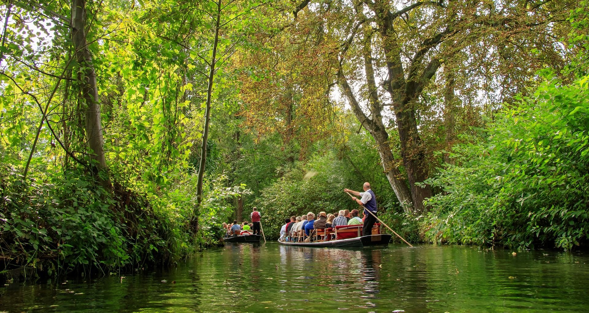 Im Spreewald ist es auch schön.