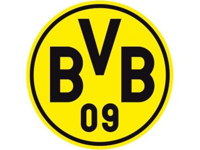 Das Logo des Fußball-Erstligisten Borussia Dortmund. Foto: