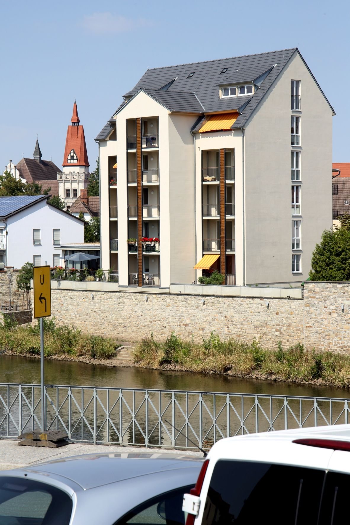 Auch Wohnungen im Saalespeicher an der Fährgasse in Bernburg vermietete der Angeklagte.