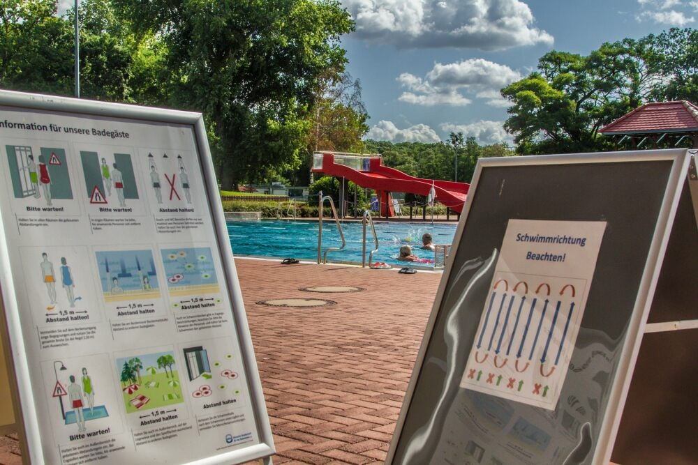 Freibäder und Corona Badespaß mit Abstrichen im Landkreis Wittenberg