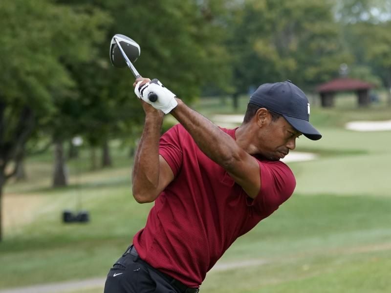 Tiger Woods hat nun erstmal eine Turnierpause. Foto: Charles Rex Arbogast/AP/dpa